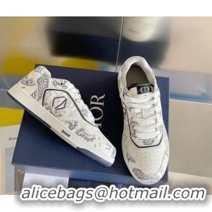 Good Quality Dior B27 Low-Top Sneakers in Print Calfskin White 2122687