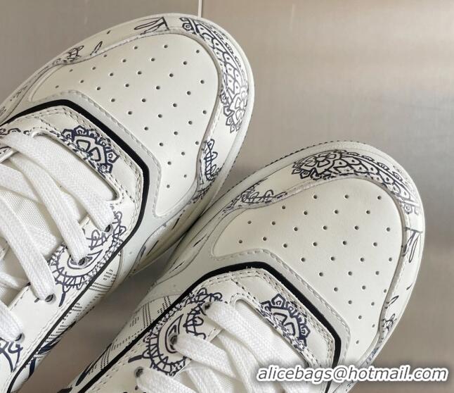 Good Quality Dior B27 Low-Top Sneakers in Print Calfskin White 2122687