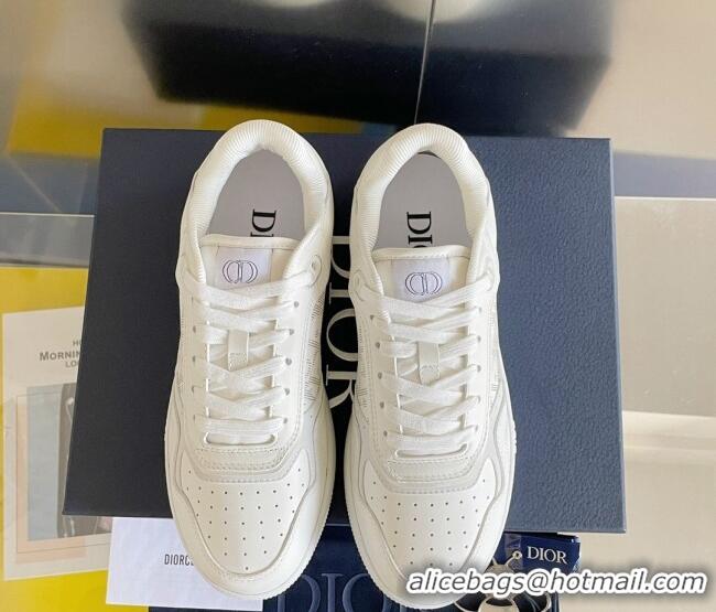 Good Product Dior B27 Low-Top Sneakers in Calfskin White 122693