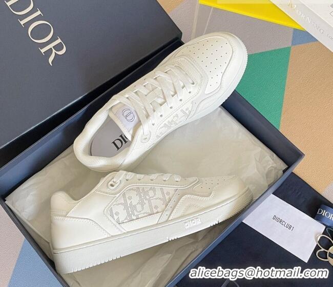 Good Product Dior B27 Low-Top Sneakers in Calfskin White 122693