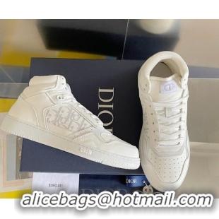 Best Product Dior B27 High-Top Sneakers in Calfskin White 1226100