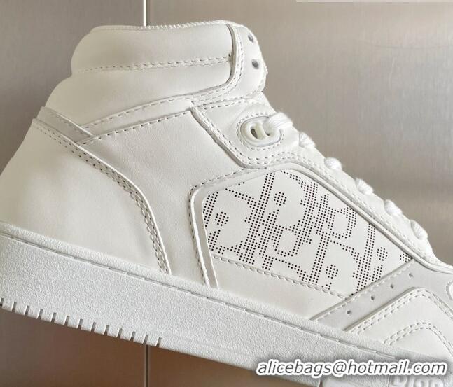 Best Product Dior B27 High-Top Sneakers in Calfskin White 1226100