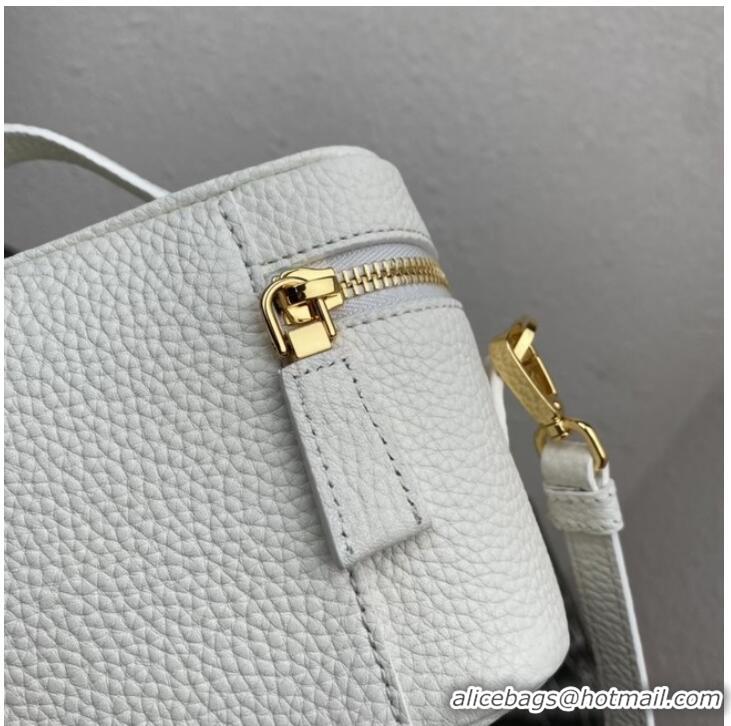 Buy Inexpensive Prada Leather mini-bag 1BH202 white