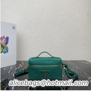 Reasonable Price Prada Leather mini-bag 1BH202 green