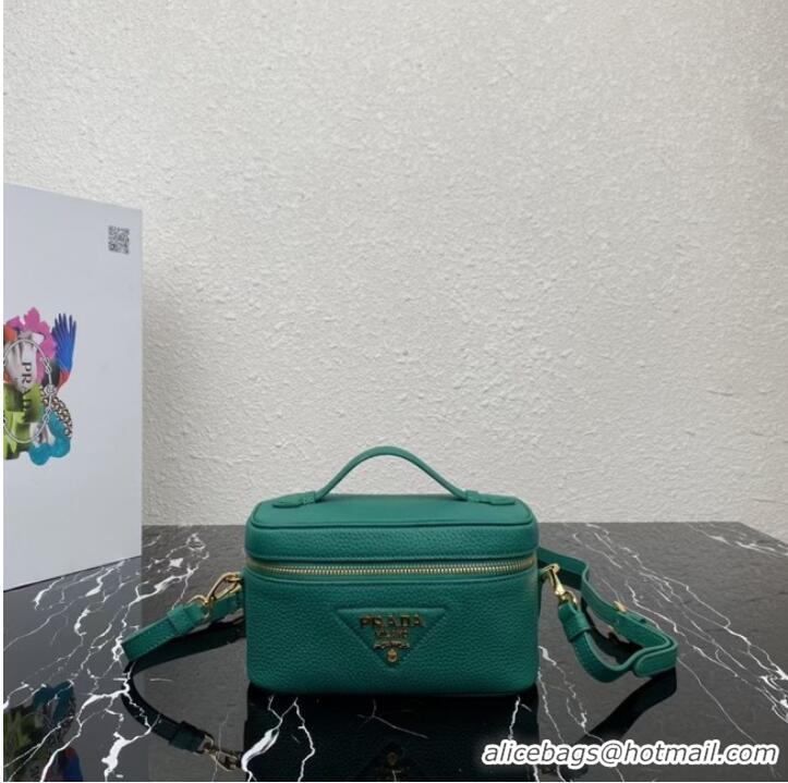 Reasonable Price Prada Leather mini-bag 1BH202 green