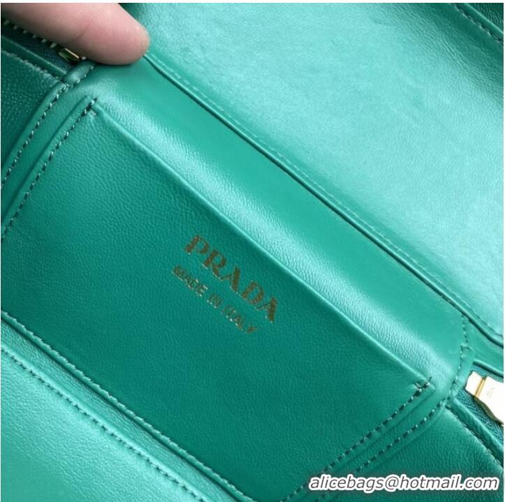 Reasonable Price Prada Leather mini-bag 1BH202 green