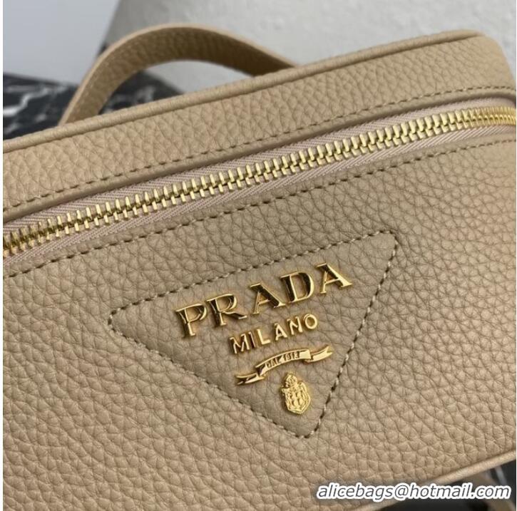 Promotional Prada Leather mini-bag 1BH202 apricot