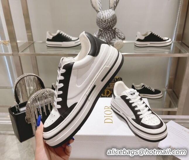 Best Product Dior Fall Low-top Sneakers in Calf Leather White/Black 1226117