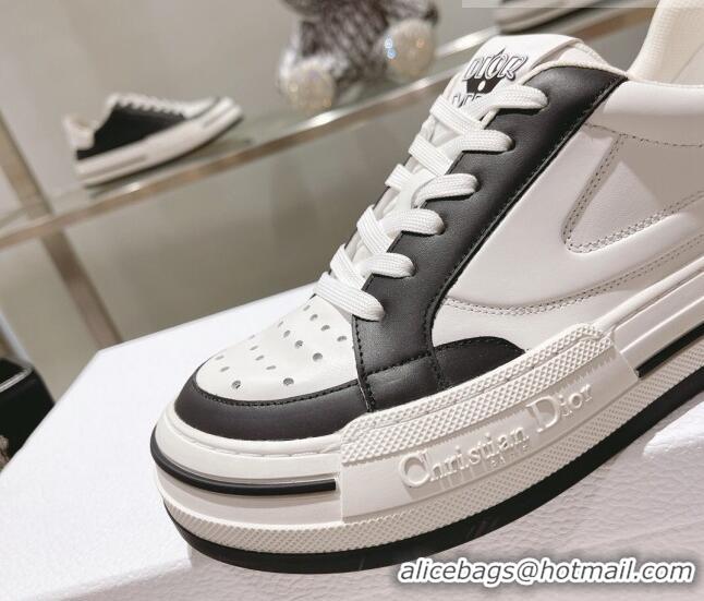 Best Product Dior Fall Low-top Sneakers in Calf Leather White/Black 1226117