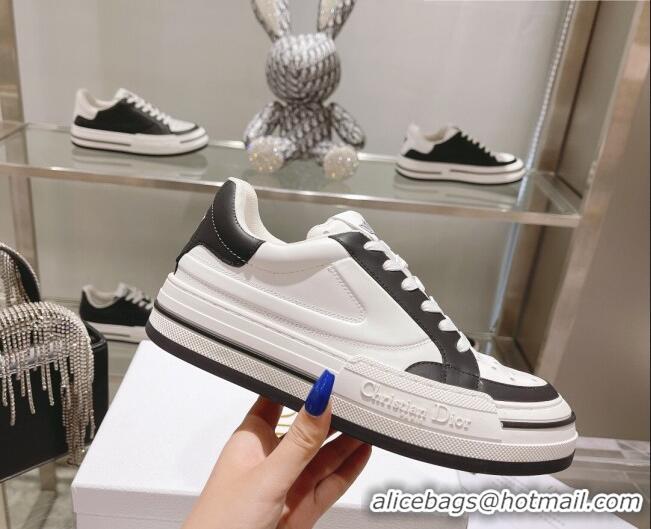 Best Product Dior Fall Low-top Sneakers in Calf Leather White/Black 1226117