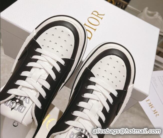 Popular Style Dior Fall Low-top Sneakers in Calf Leather White/Black 12261120