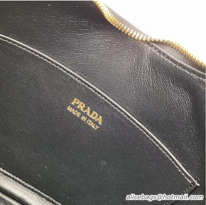 Super Quality Prada Leather shoulder bag 1BH193 black