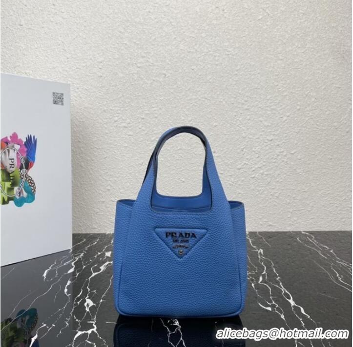 Top Quality Prada Leather handbag 1BA349 blue