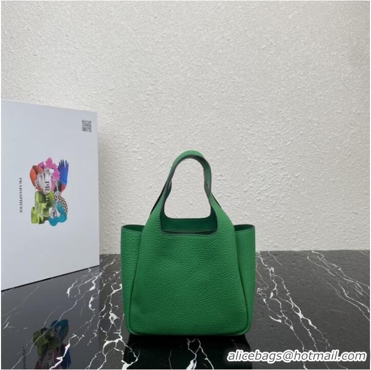 Buy Discount Prada Leather handbag 1BA349 Green