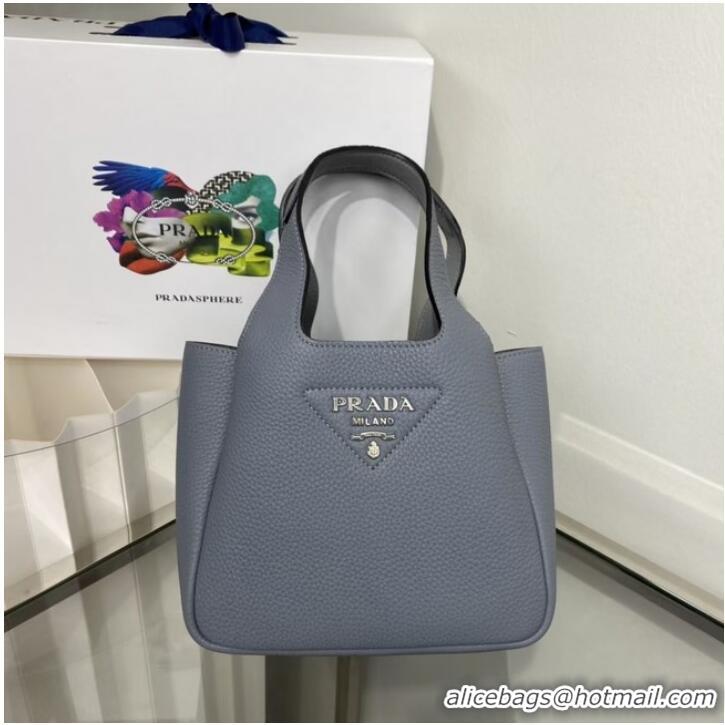 Reasonable Price Prada Leather handbag 1BA349 iron gray