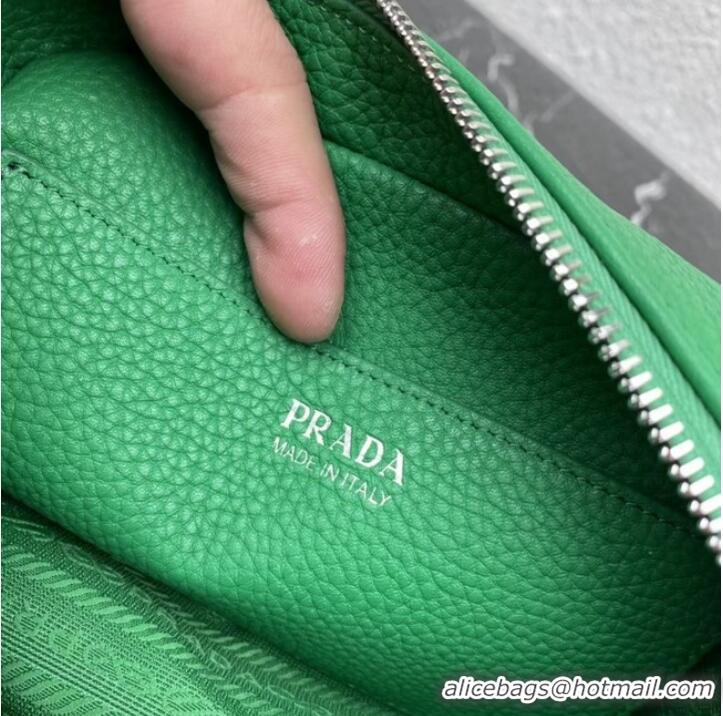 Grade Quality Prada Leather shoulder bag 1BH192 Green