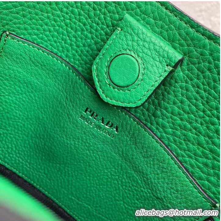 Super Quality Prada Leather mini shoulder bag 1BH191 Green