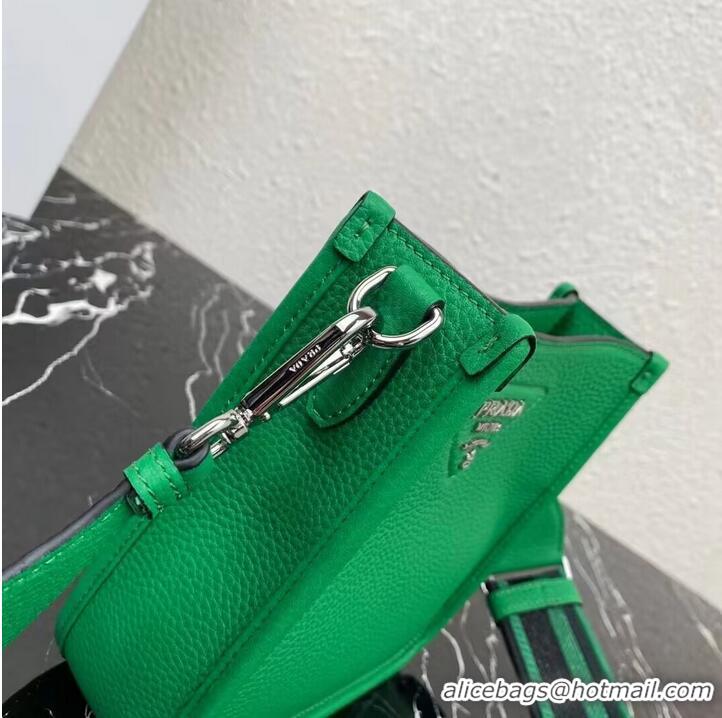 Super Quality Prada Leather mini shoulder bag 1BH191 Green