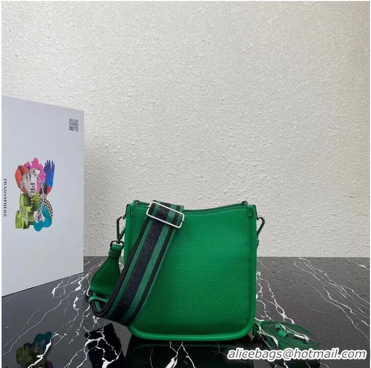 Super Quality Prada Leather mini shoulder bag 1BH191 Green