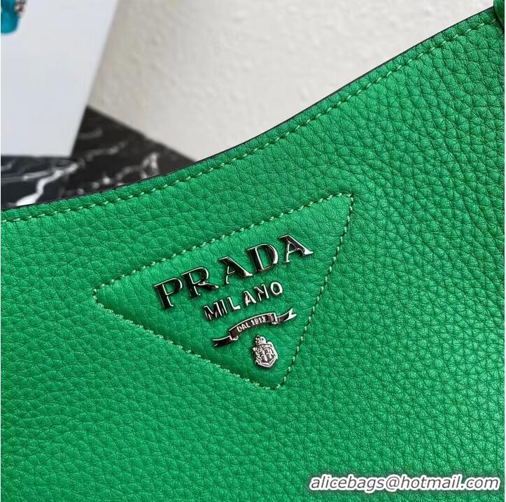 Super Quality Prada Leather mini shoulder bag 1BH191 Green