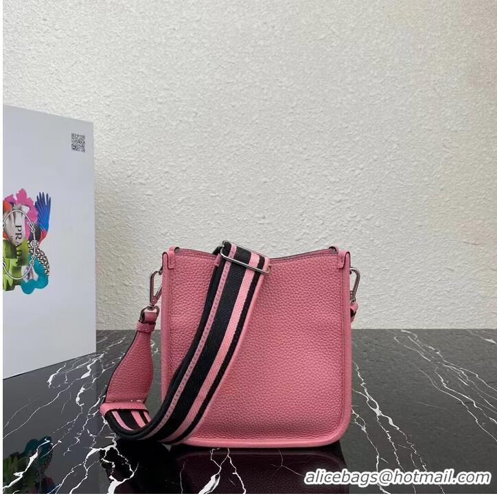 Grade Quality Prada Leather mini shoulder bag 1BH191 pink