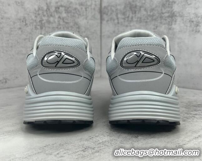 Unique Style Dior B30 Sneakers in Mesh and Technical Fabric Grey 122933