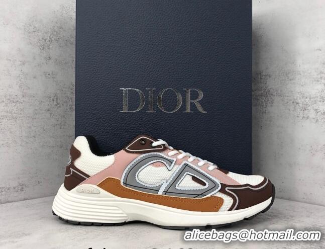 Hot Style Dior B30 Sneakers in Mesh and Technical Fabric Light Pink 122943