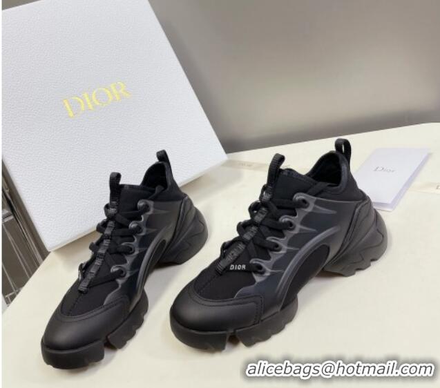 Best Price Dior D-Connect Sneakers in Black 2 Technical Fabric 0329012