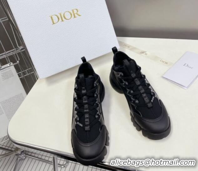 Best Price Dior D-Connect Sneakers in Black 2 Technical Fabric 0329012