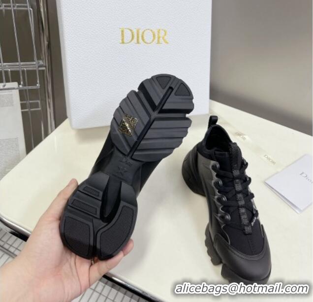 Best Price Dior D-Connect Sneakers in Black 2 Technical Fabric 0329012