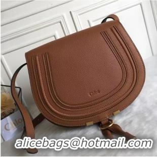 Good Taste Chloe Original Leather Shoulder Bag C63201 Brown