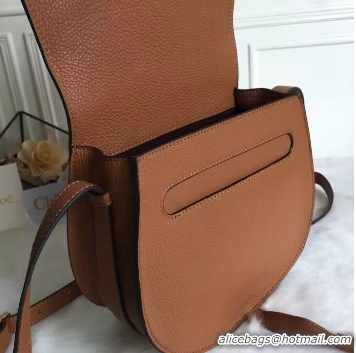 Good Taste Chloe Original Leather Shoulder Bag C63201 Brown