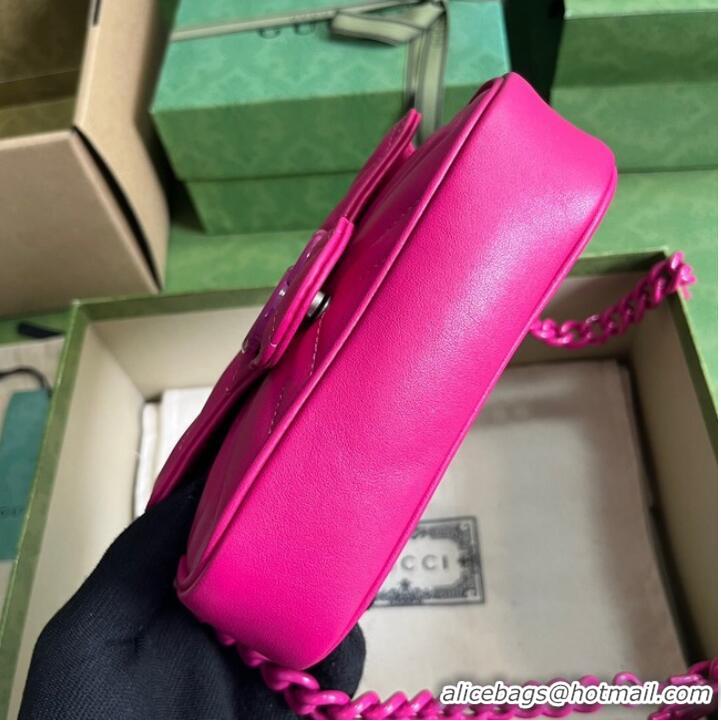 Good Product Gucci GG Marmont belt bag 699757 plum