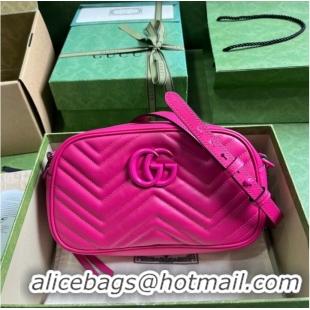 Reasonable Price Gucci GG MARMONT MATELASSE SHOULDER BAG 447632 plum