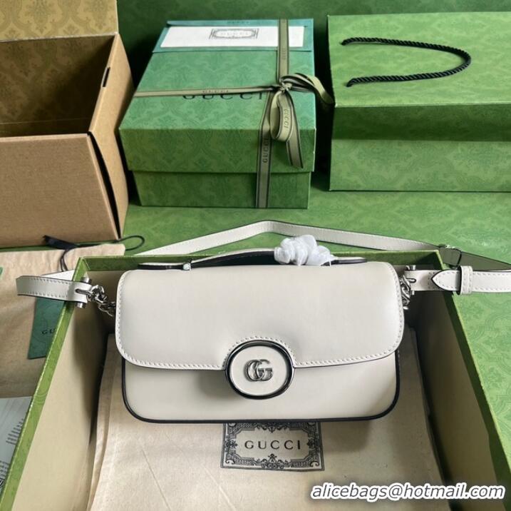 Buy Inexpensive Gucci PETITE GG MINI SHOULDER BAG 739722 white