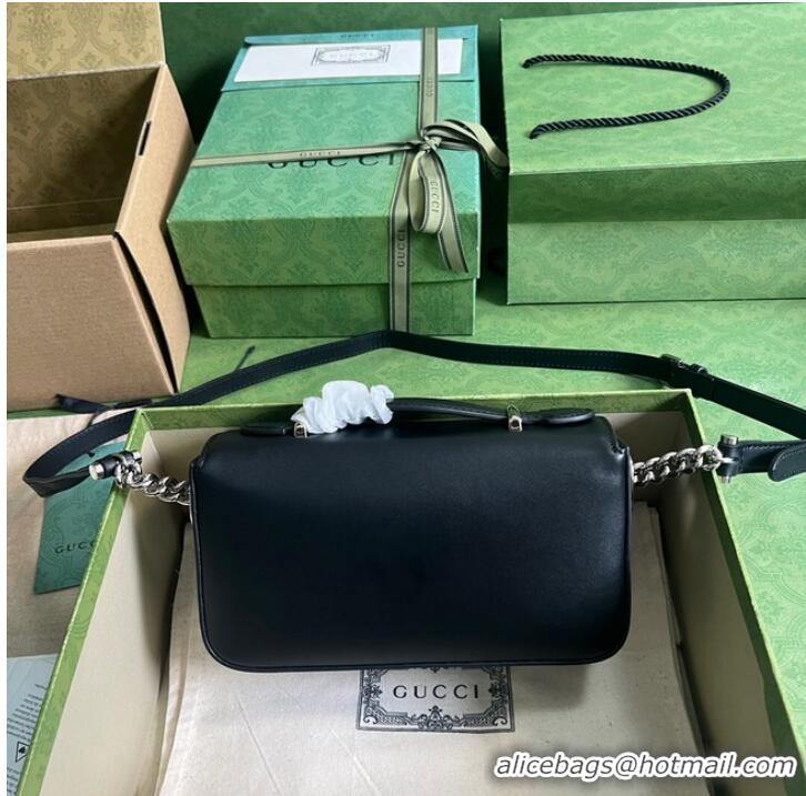 Well Crafted Gucci PETITE GG MINI SHOULDER BAG 739722 black