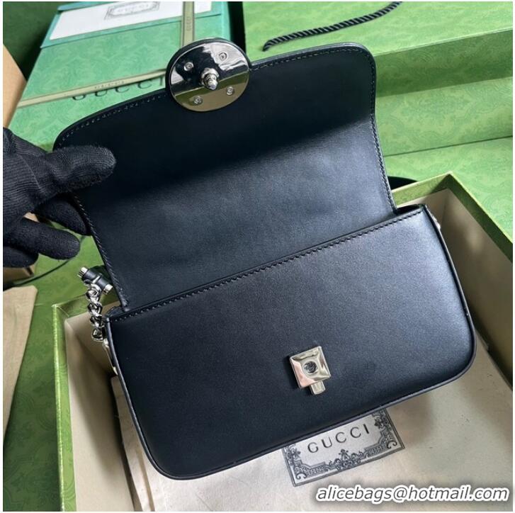 Well Crafted Gucci PETITE GG MINI SHOULDER BAG 739722 black