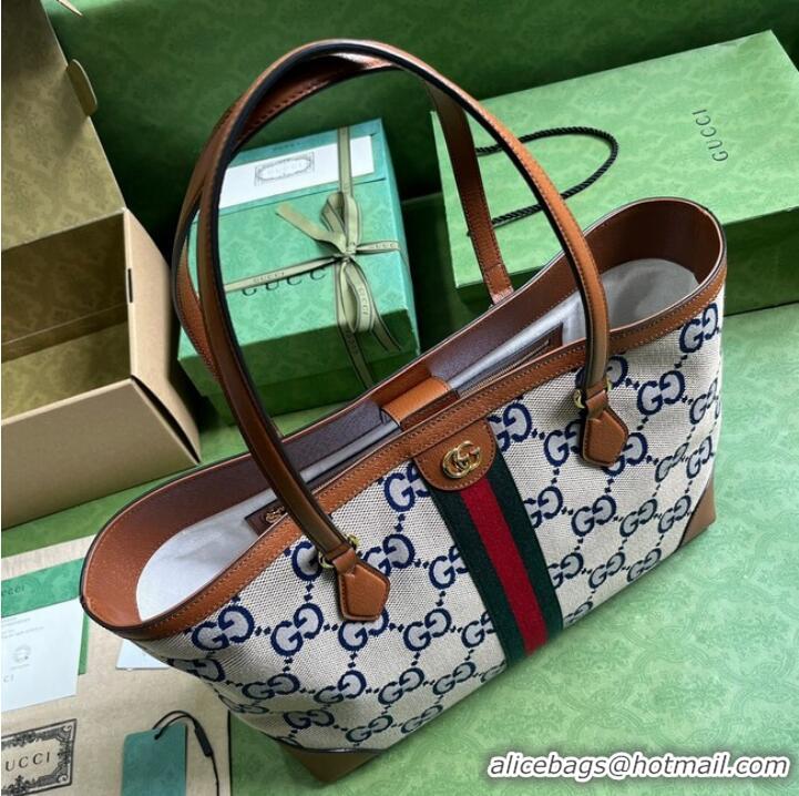 Famous Brand Gucci OPHIDIA JUMBO GG MEDIUM TOTE 631685