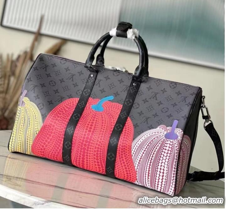 Buy Cheapest Louis Vuitton Monogram Canvas LV x YK Keepall 45 M46441