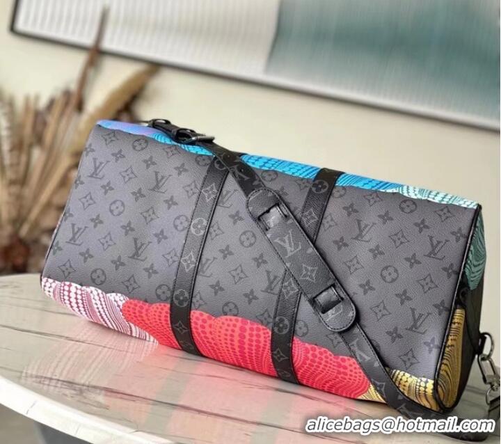 Buy Cheapest Louis Vuitton Monogram Canvas LV x YK Keepall 45 M46441