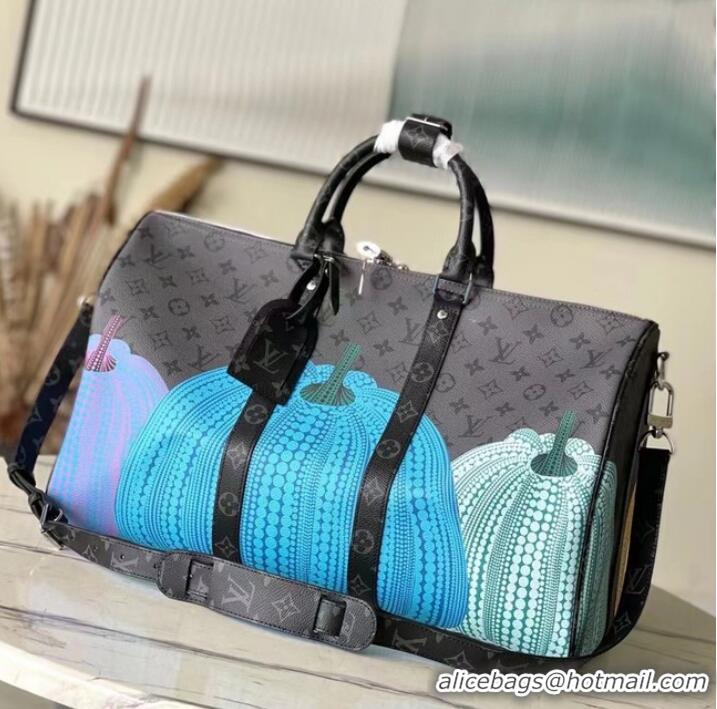 Buy Cheapest Louis Vuitton Monogram Canvas LV x YK Keepall 45 M46441