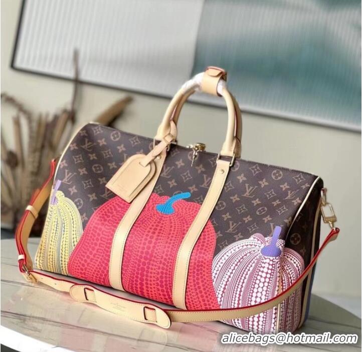 New Fashion Louis Vuitton Monogram Canvas LV x YK Keepall 45 M46471