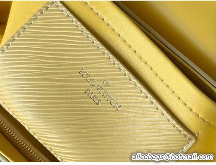 Reasonable Price Louis Vuitton Epi Leather Twist PM M22515 Yellow