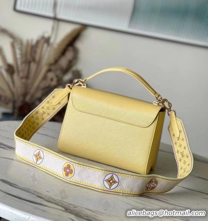 Reasonable Price Louis Vuitton Epi Leather Twist PM M22515 Yellow