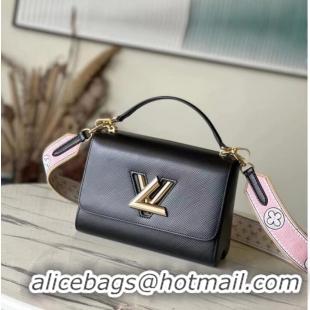 New Design Louis Vuitton Epi Leather Twist PM M22515 Black