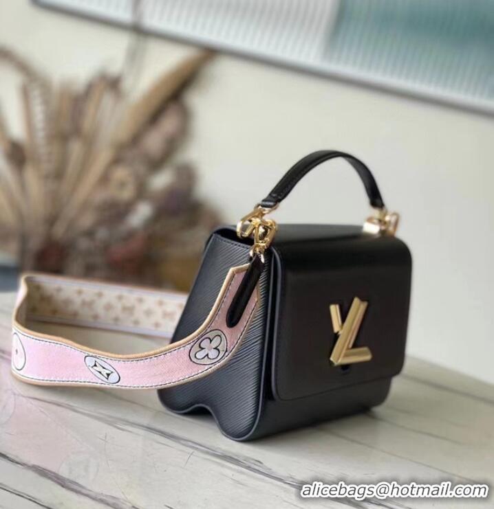 New Design Louis Vuitton Epi Leather Twist PM M22515 Black