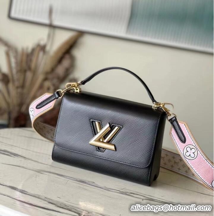 New Design Louis Vuitton Epi Leather Twist PM M22515 Black