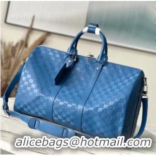 Famous Brand Louis Vuitton Keepall 45 N41145 blue