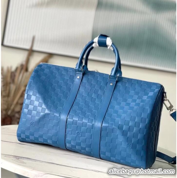 Famous Brand Louis Vuitton Keepall 45 N41145 blue