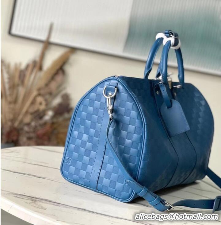 Famous Brand Louis Vuitton Keepall 45 N41145 blue